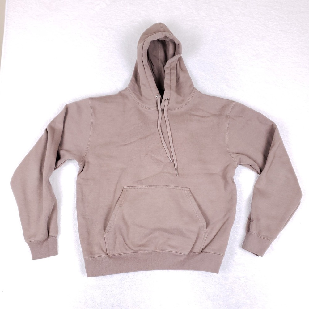 Maison Article Hoodie Medium Taupe Pullover Sweatshirt‎ Kangaroo Pocket Casual